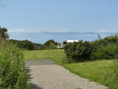 Entrance to Abercastle Campsite