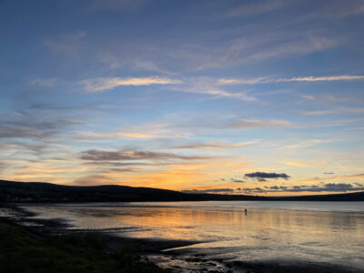 Beautiful Sunset at Abercastle Campsite - West Wales, Pembrokeshire, Garn Isaf.